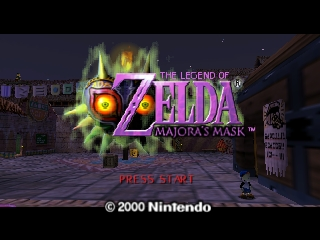 Zelda Majora's Mask screenshot 2 for Nintendo 64